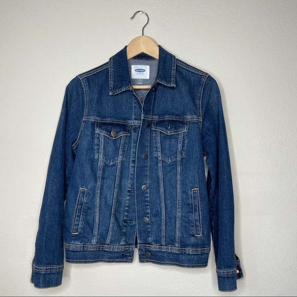 Medium Denim Jean Jacket Old Navy - Picture 1 of 6